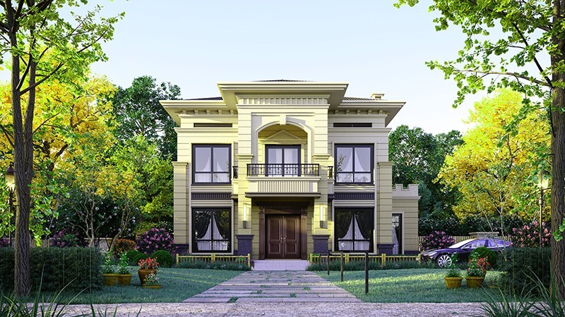 甘肃中式合院住宅，开放庭院与邻里乡亲更亲近